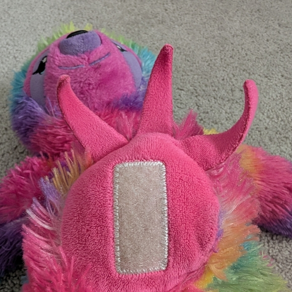 Build A Bear Rainbow Sloth Plush Soft Toy Stuffed Animal Multi-Color Tie-Dye - Picture 4 of 10